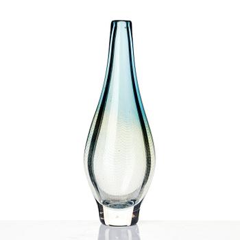Sven Palmqvist, fyra delar, glas, Kraka, Orrefors 1940-50-tal, nr 34, 170, 359 samt en osignerad.