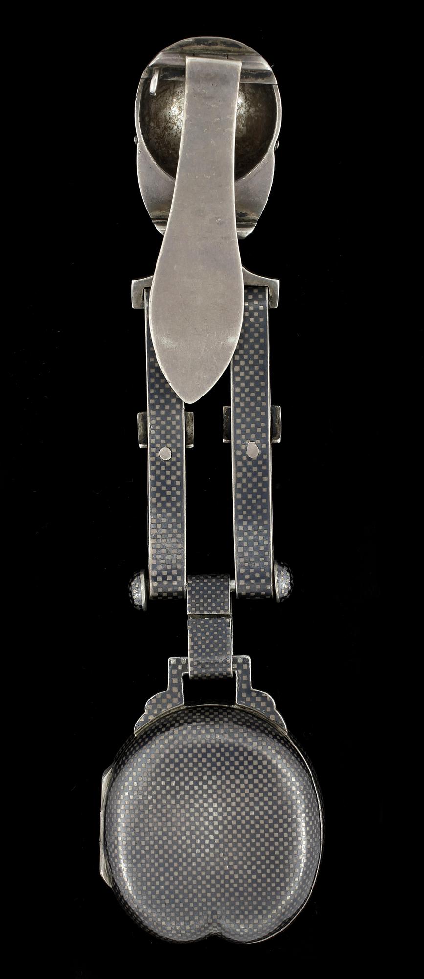 SMYCKEUR / CHATELAINE, silver, niello, Wien, Österrike-Ungern, 1800-talets slut.