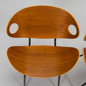Olof Kettunen, a pair of mid-20th century 'Ulla' chairs for Merivaara.