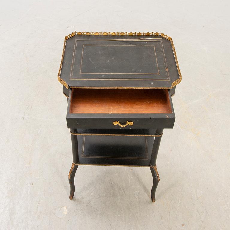 A late 19th century Neo Louis XVI bedside table.