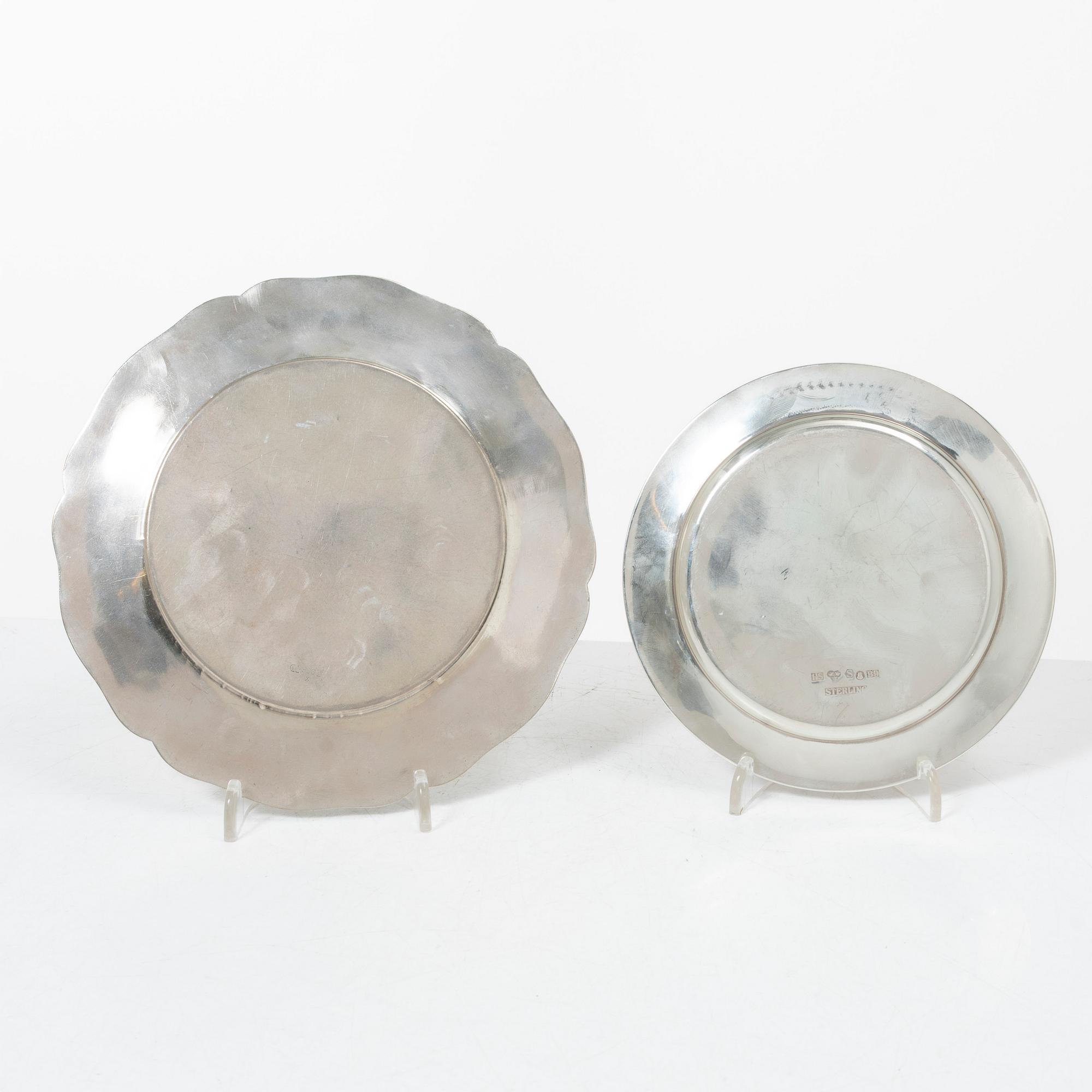 Fat, 5 st, silver, bl a WA Bolin, Stockholm 1930.