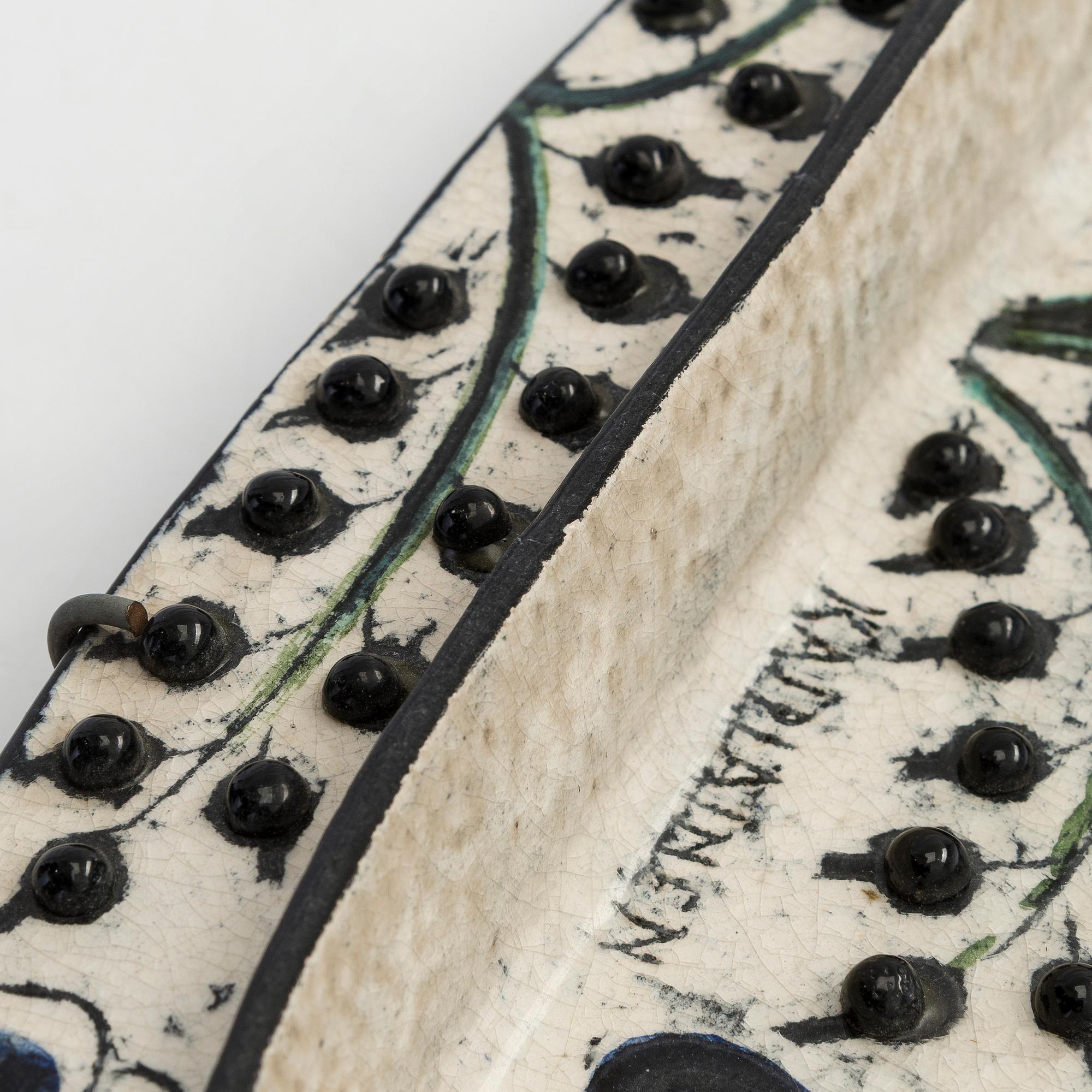 Birger Kaipiainen, koristevati, keramiikka, signeerattu Kaipiainen.