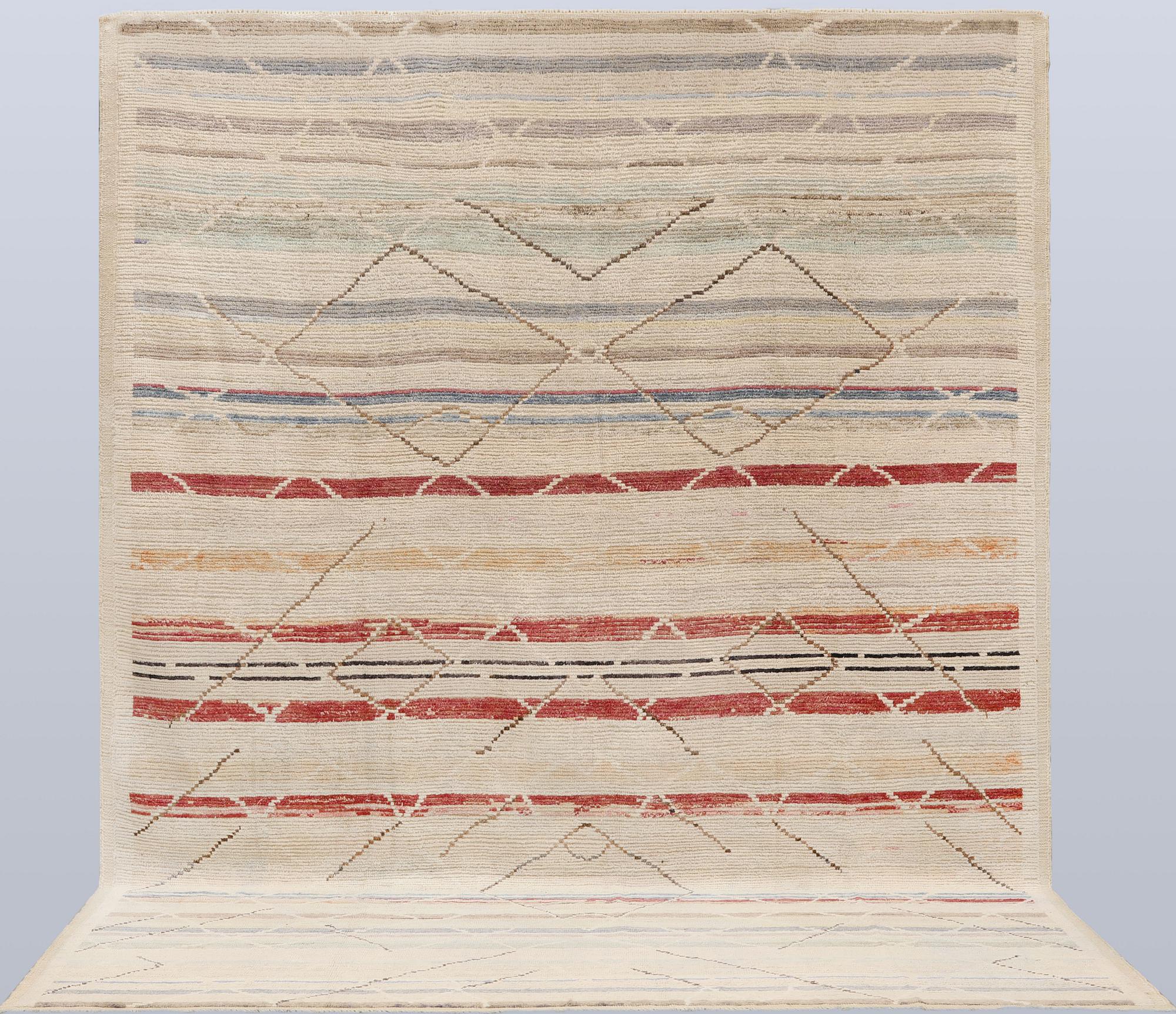 A carpet, Morocco design, approx. 381 x 283 cm.