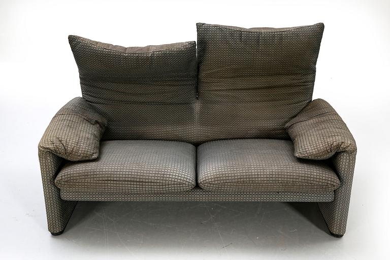 Vico Magistretti, soffa "Maralunga"för Cassina 1900-talets senare del.