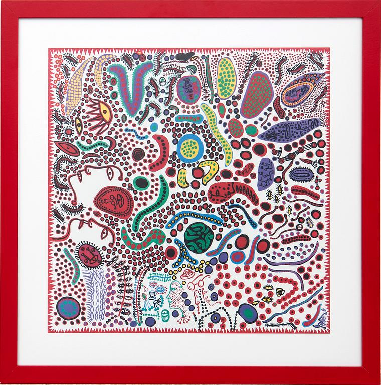 Yayoi Kusama, "Endless life of People".