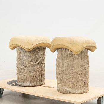 Pallar, ett par, 1900-talet slut.