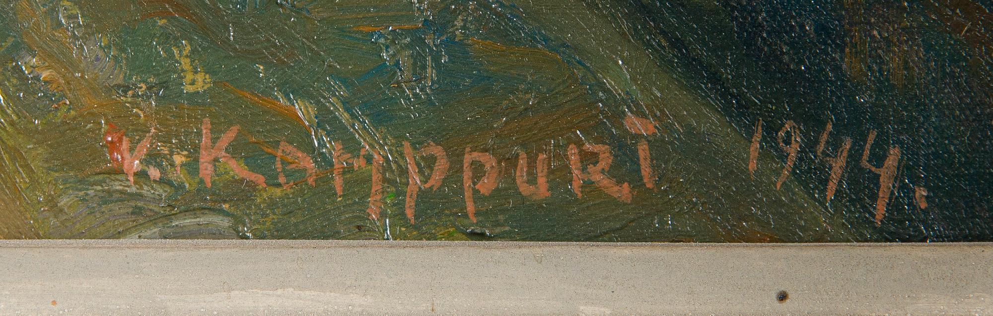 Väinö Kamppuri, Hamnmotiv.