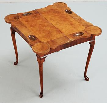 A Swedish Rococo 18th Century card table.