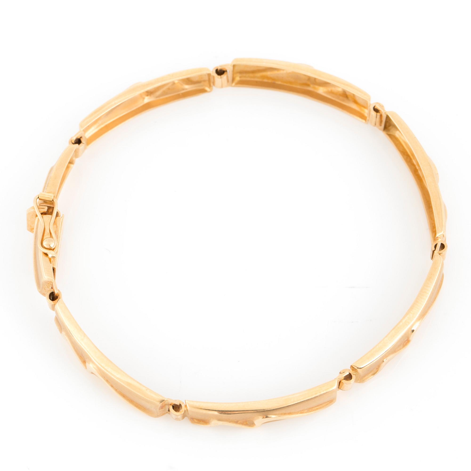 ARMBAND, 18K guld.