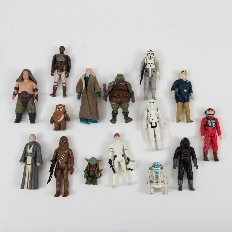 A lot of 23 Star Wars items, Kenner, 1970/80s.