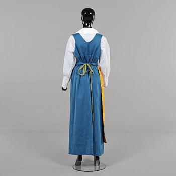 FOLKDRÄKT, Sverigedräkten, Linneväveriet i Horred.