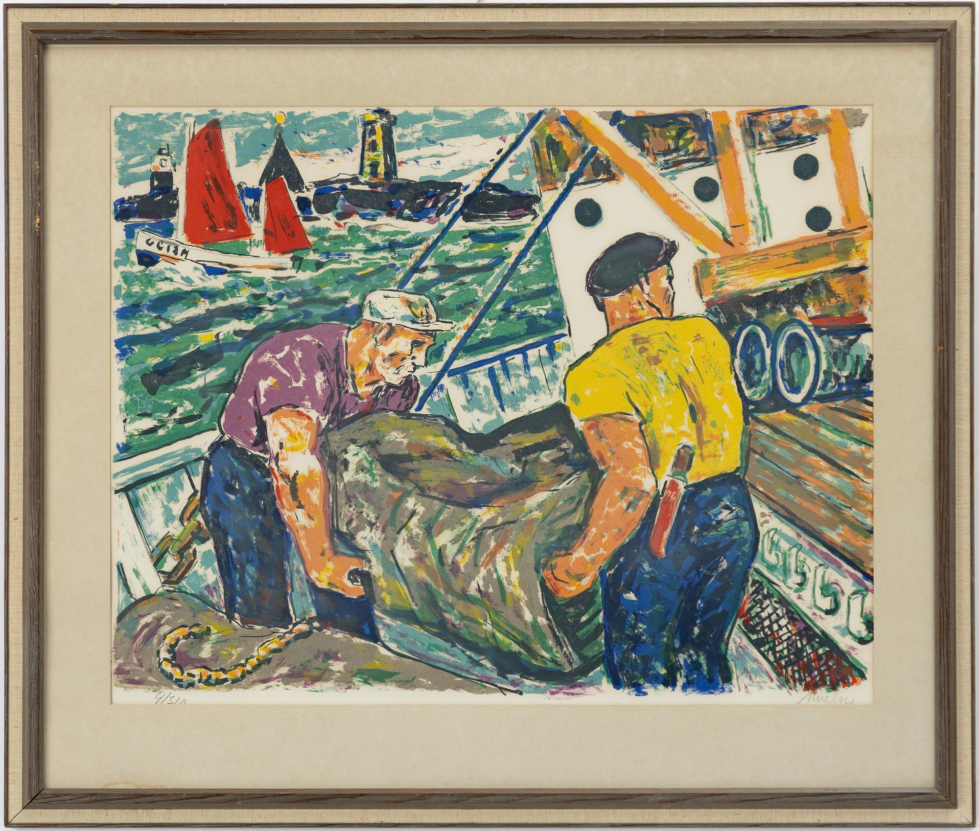 Albin Amelin, Bohus fishermen.