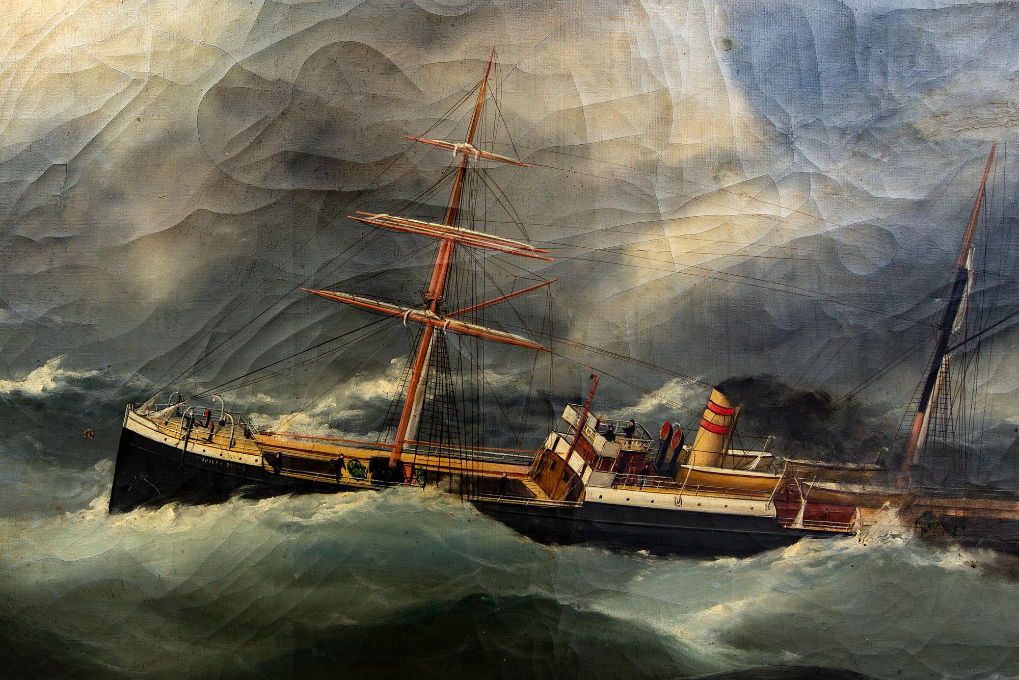 EDWARD ADAM, a signed and dated oil on canvas.