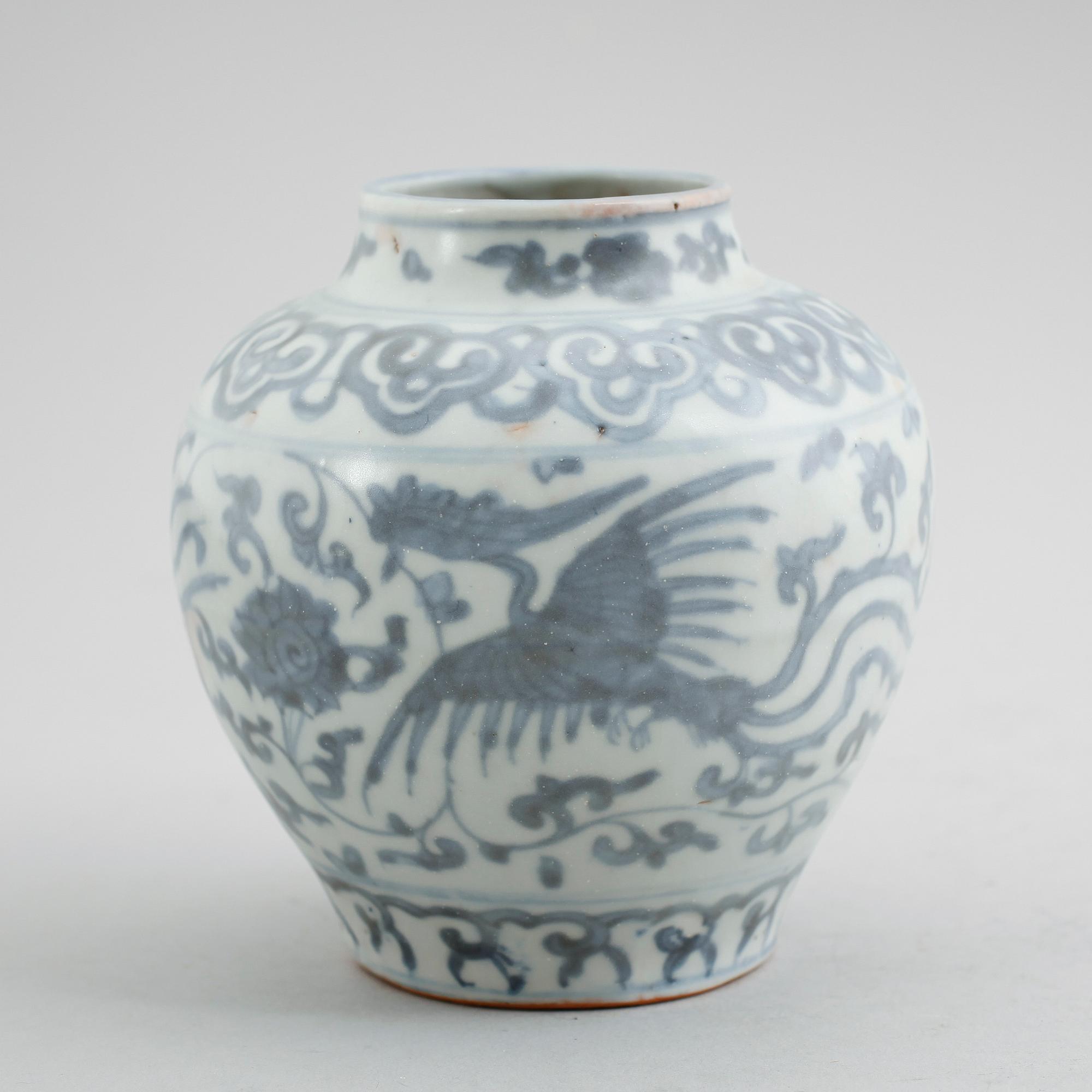 VAS, porslin, Kina, Mingtyp.