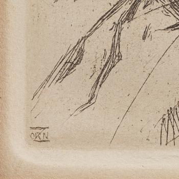 Anders Zorn, "Carl Snoilsky".