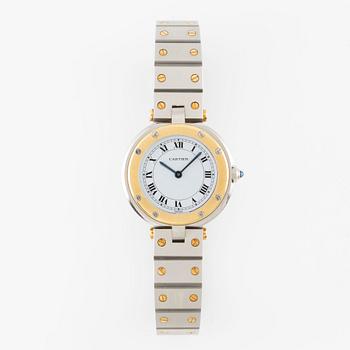 Cartier, Santos, Vendôme, wristwatch, 27.5 mm.