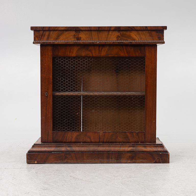 A mahogany Empire bibliotheque, Sweden, ca 1830.