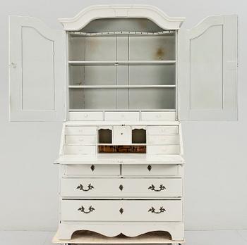 SKRIVSKÅP, rokoko, provins, sent 1700-tal.