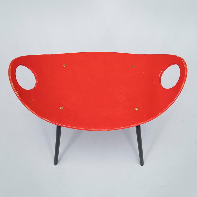 A 1950s stool, Olof Kettunen for J. Merivaara Oy.