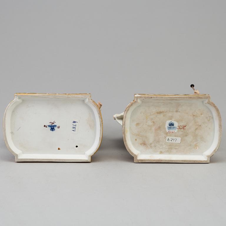 Two Royal Copenhagen porcelain figures, Denmark, beginning of 20th century.