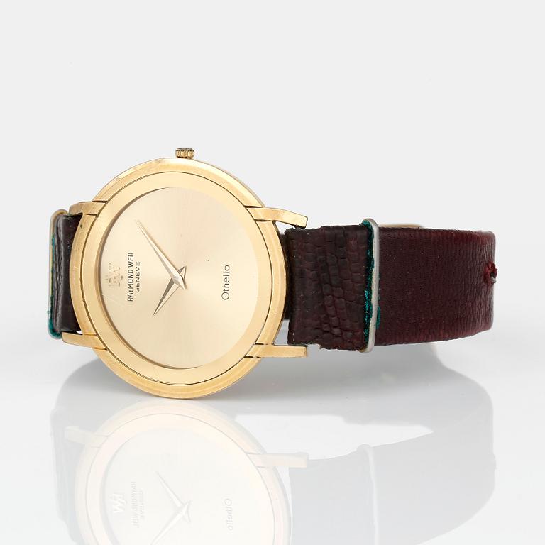 ARMBANDSUR, dam, Raymond Weil, "Othello", Schweiz.