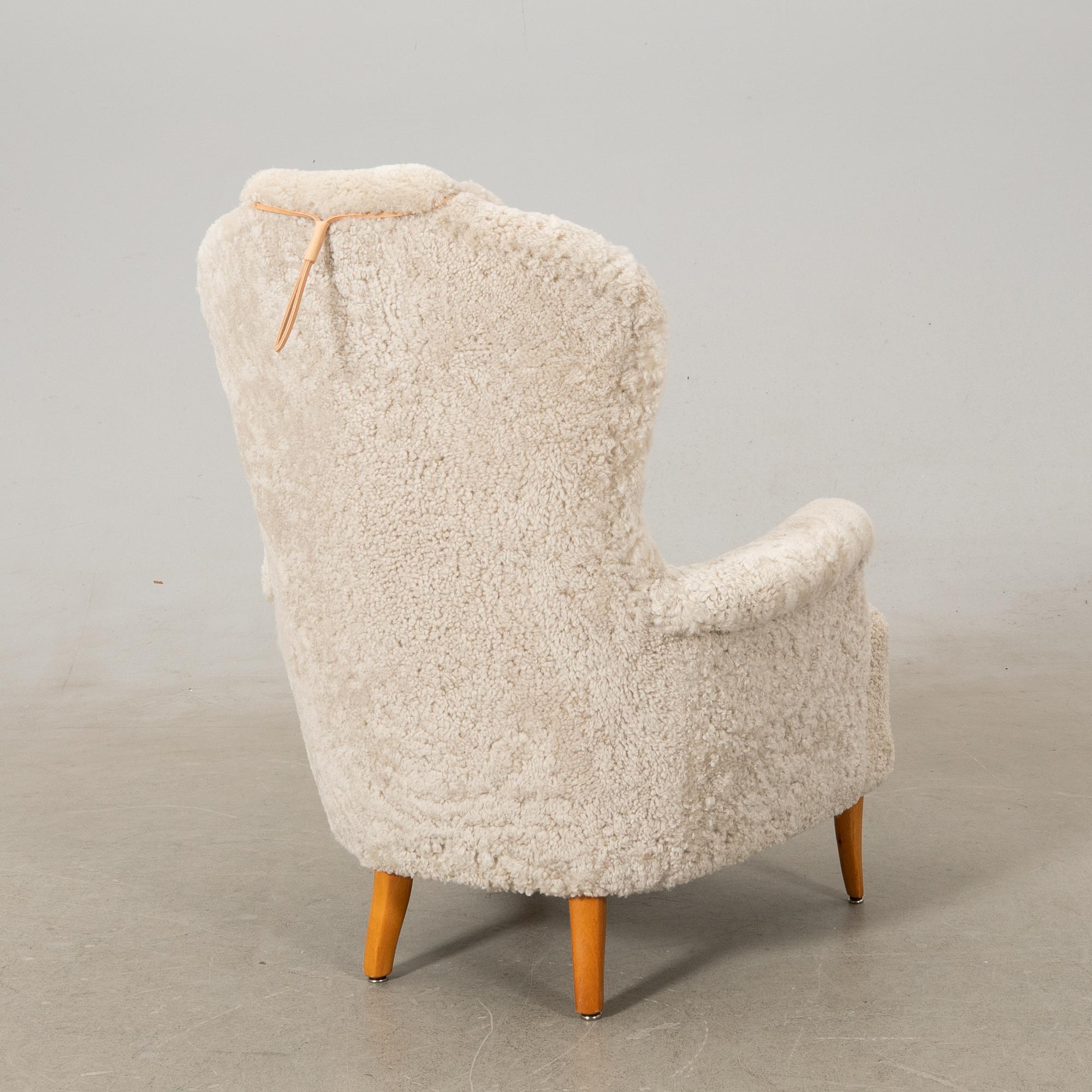 Carl Malmsten, Armchair "Farmor", second half of the 20th century.
