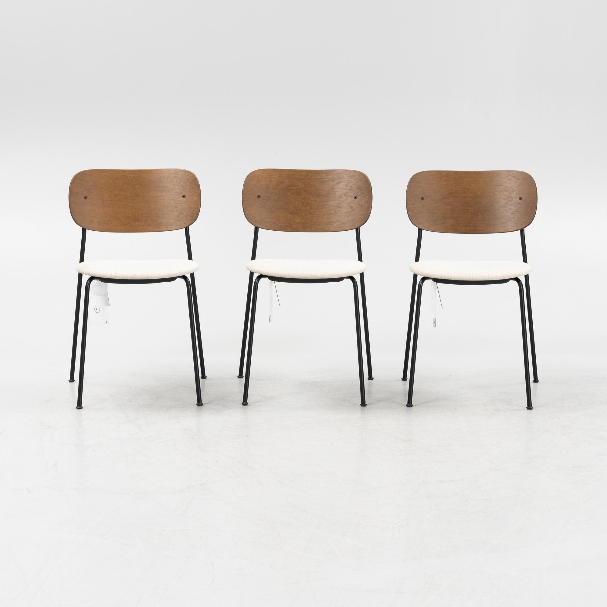 Norm Architects, stolar, 3 st, "Co Chair", Menu.