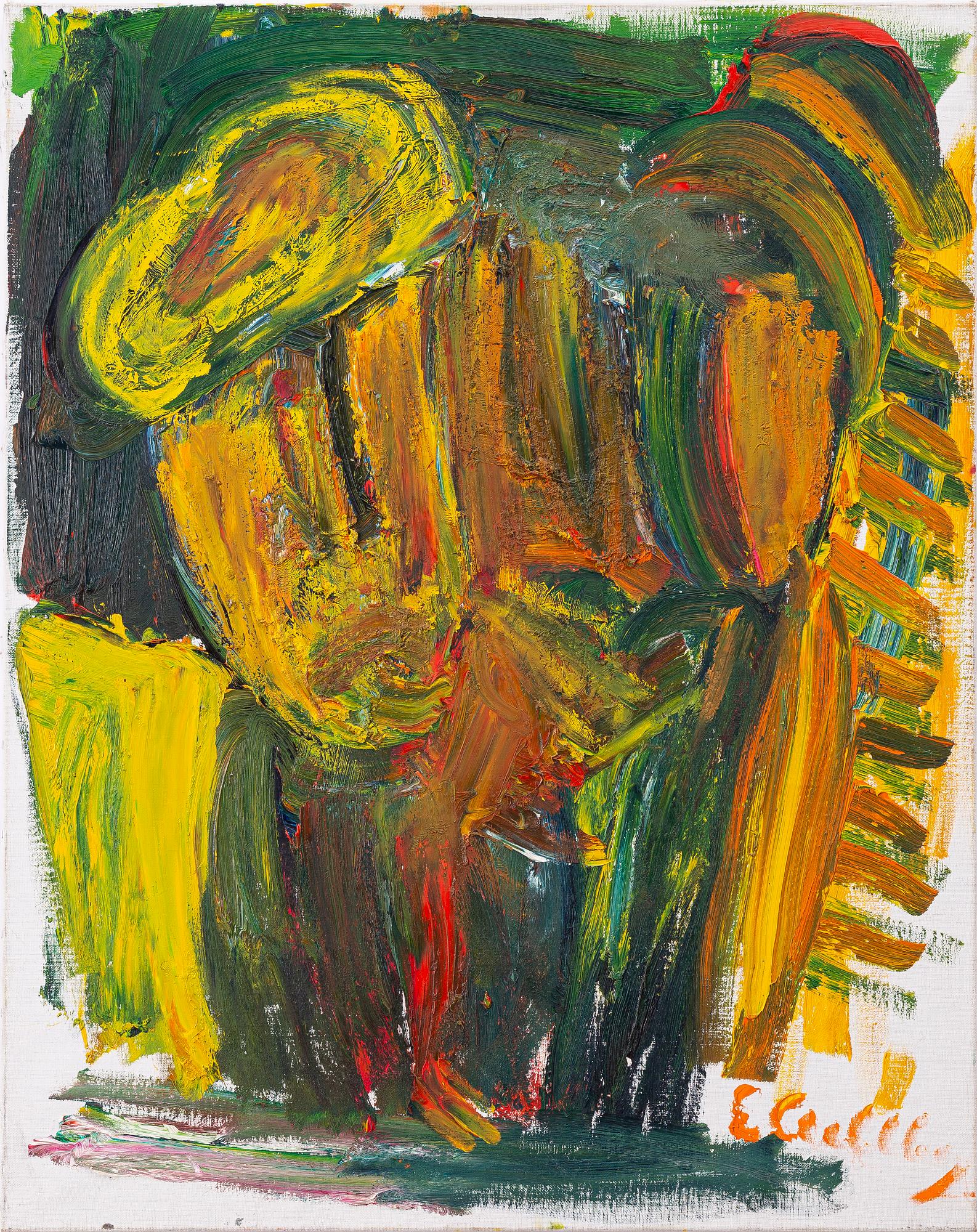Erland Cullberg, Green-yellow figure.