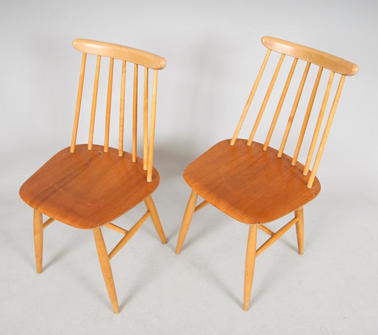 STOLAR, 1 par, "Fanett", Ilmari Tapiovaara, Edsbyverken.