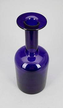 VAS / FLASKA, glas, Holmegaard, Danmark, 1970-tal.