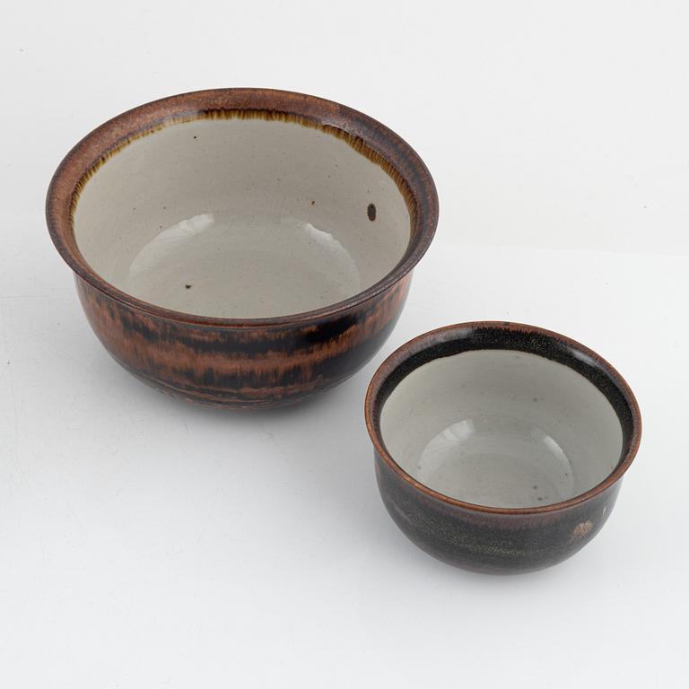 Carl-Harry Stålhane, a 45-piece stoneware "Titan" dinner service, Designhuset, second half of the 20th century.