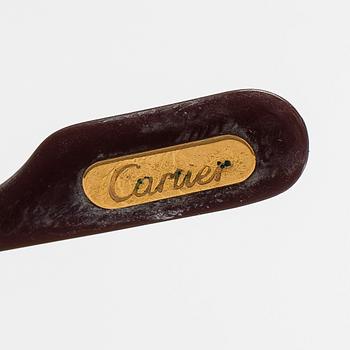 Cartier, 1980s 'Vendôme Louis' sunglasses.