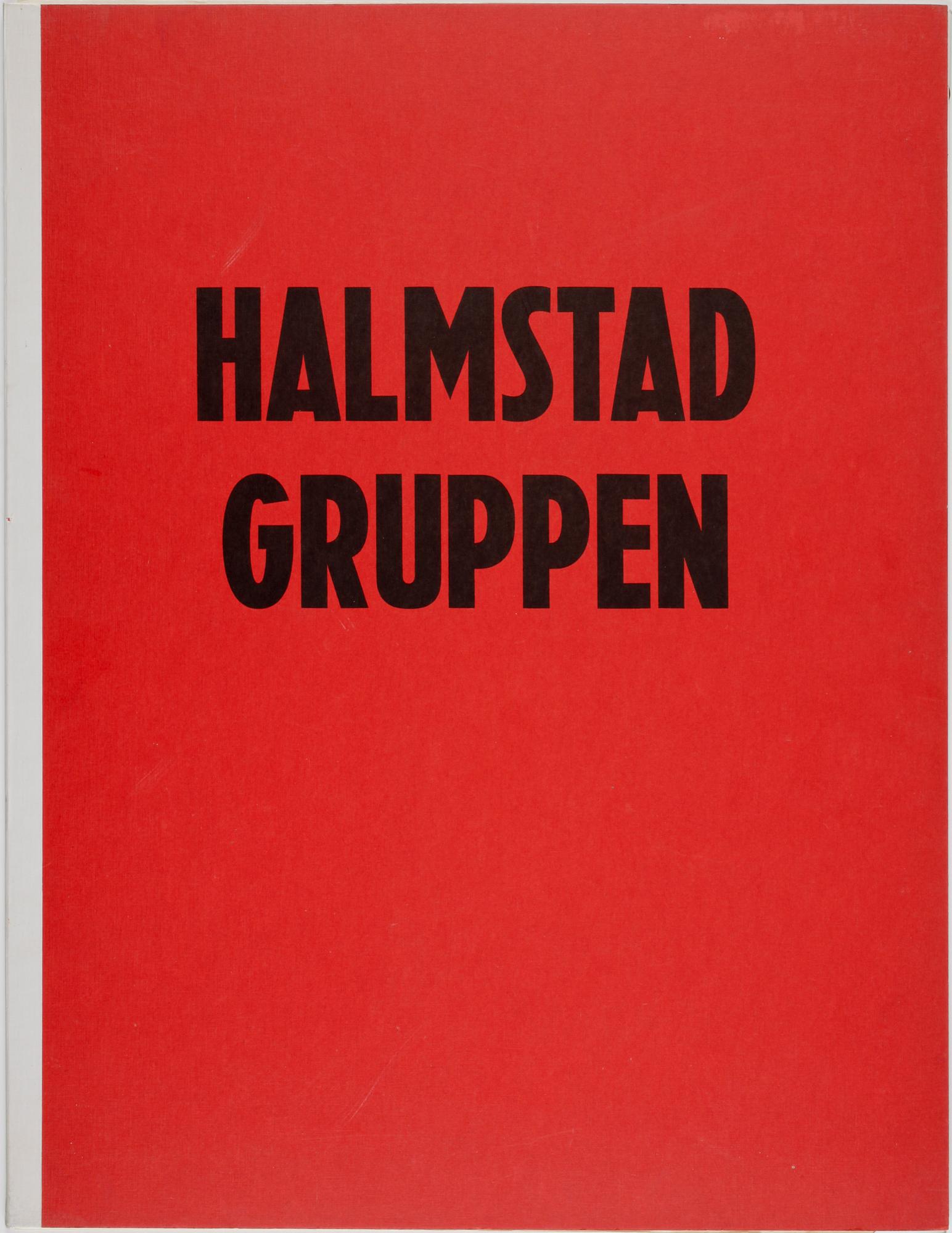 MAPP, originallitografier, 6 st, Halmstadgruppen. 6/310. Sign.