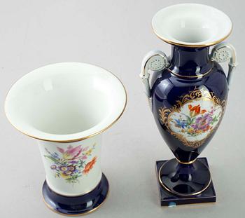 VASER, 2 st, Meissen, 1900-tal.