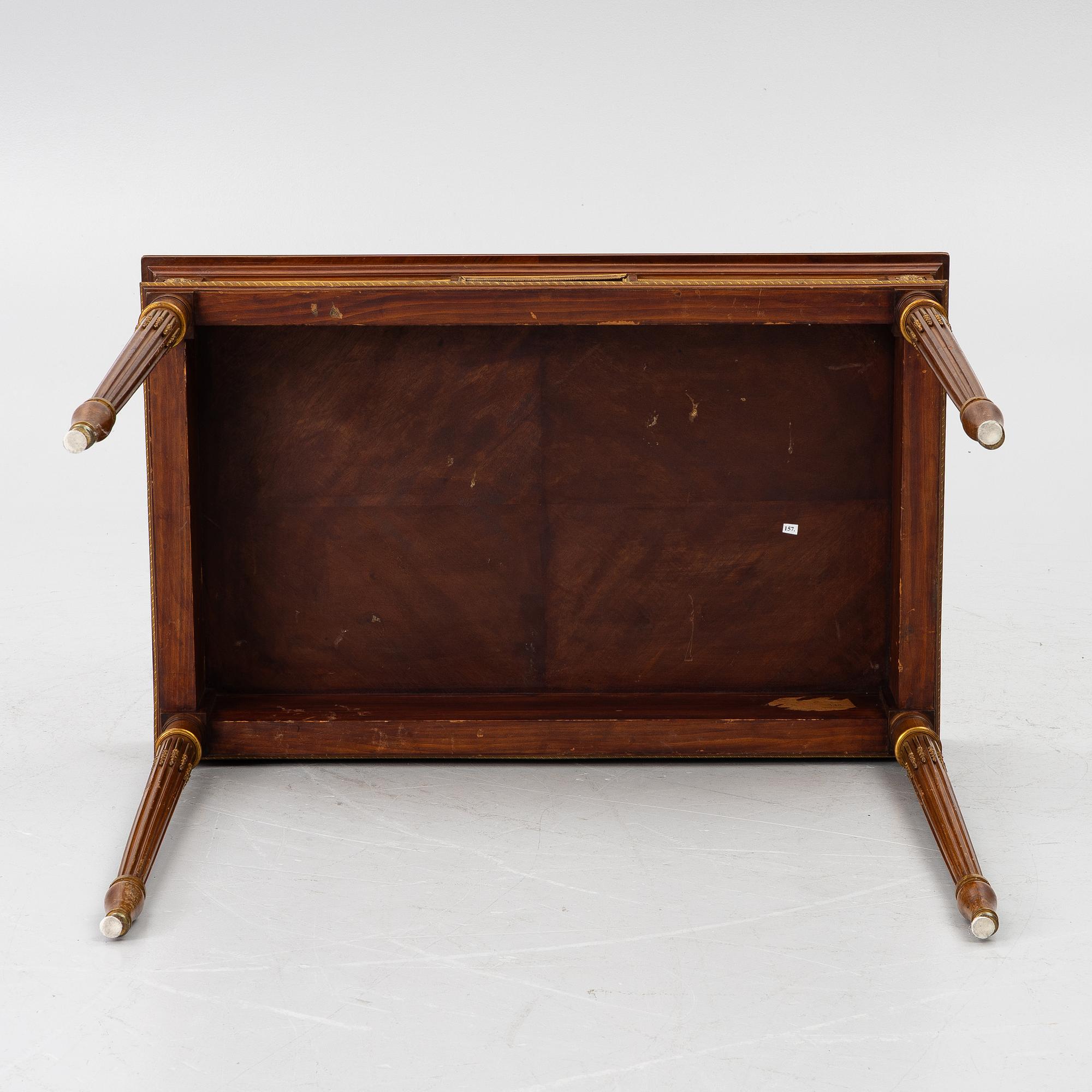 A seven-piece seating group, Louis XVI style, early 20th Century.