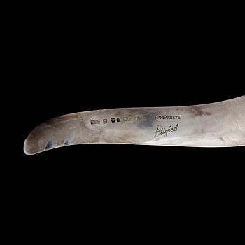 HALSRING, sterlingsilver, Stigbert för Waldemar Jonsson Atelje, Skara 1975. Vikt ca 51g.