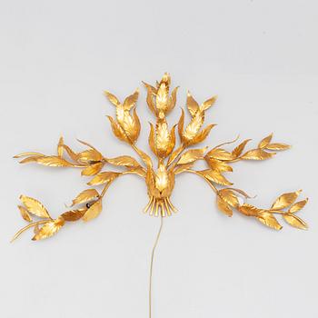 A wall lamp, probably Italy, second half of the 20th Century.