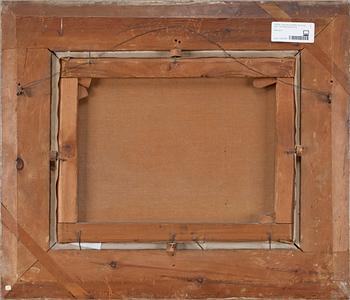 CARL HELLSTRÖM, olja på duk. Sign o dat Ddf(Düsseldorf)-72.