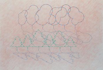 Kristian Krokfors, silkscreen, signed and dated -82, numbered 18/110.