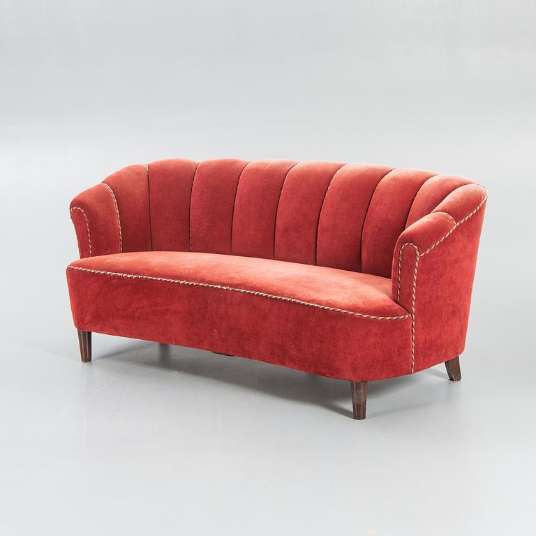 Sofa, probably Otto Schultz, 1940s-50s.