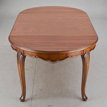 MATSALSMÖBLEMANG, 14 delar, Blomstermåla möbelfabrik, rokokostil, 1900-talets andra hälft.