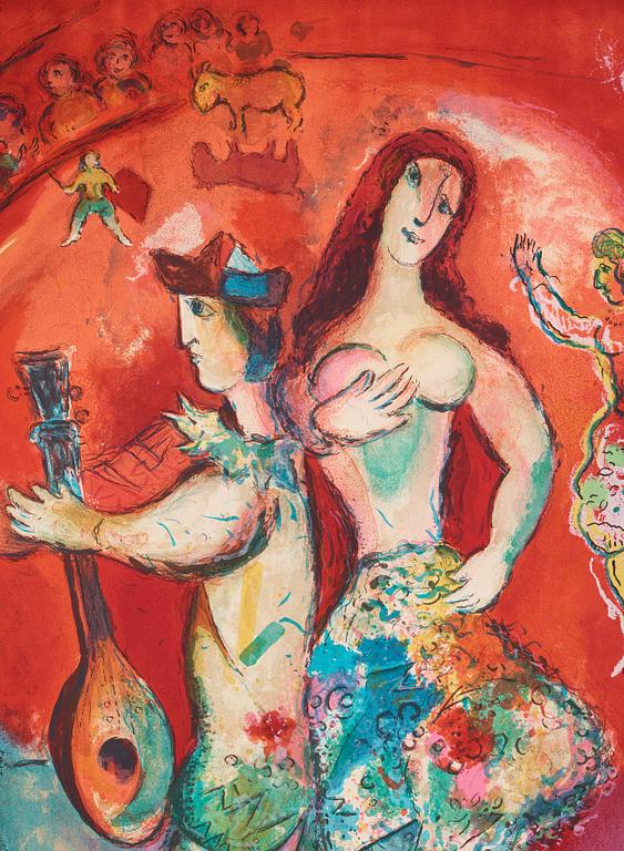 Marc Chagall After, "Carmen".