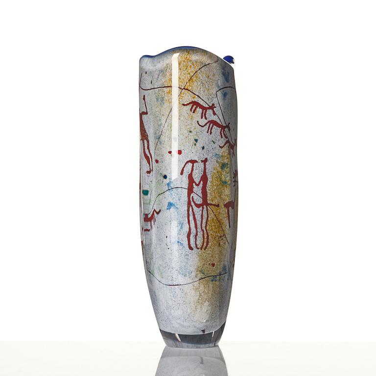 Sven-Åke Carlsson, a glass vase, Transjö, Sweden.