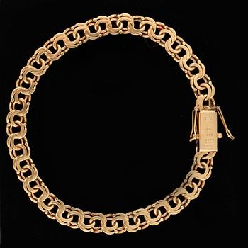 ARMBAND, 18k guld. Vikt ca 14,5 gram.