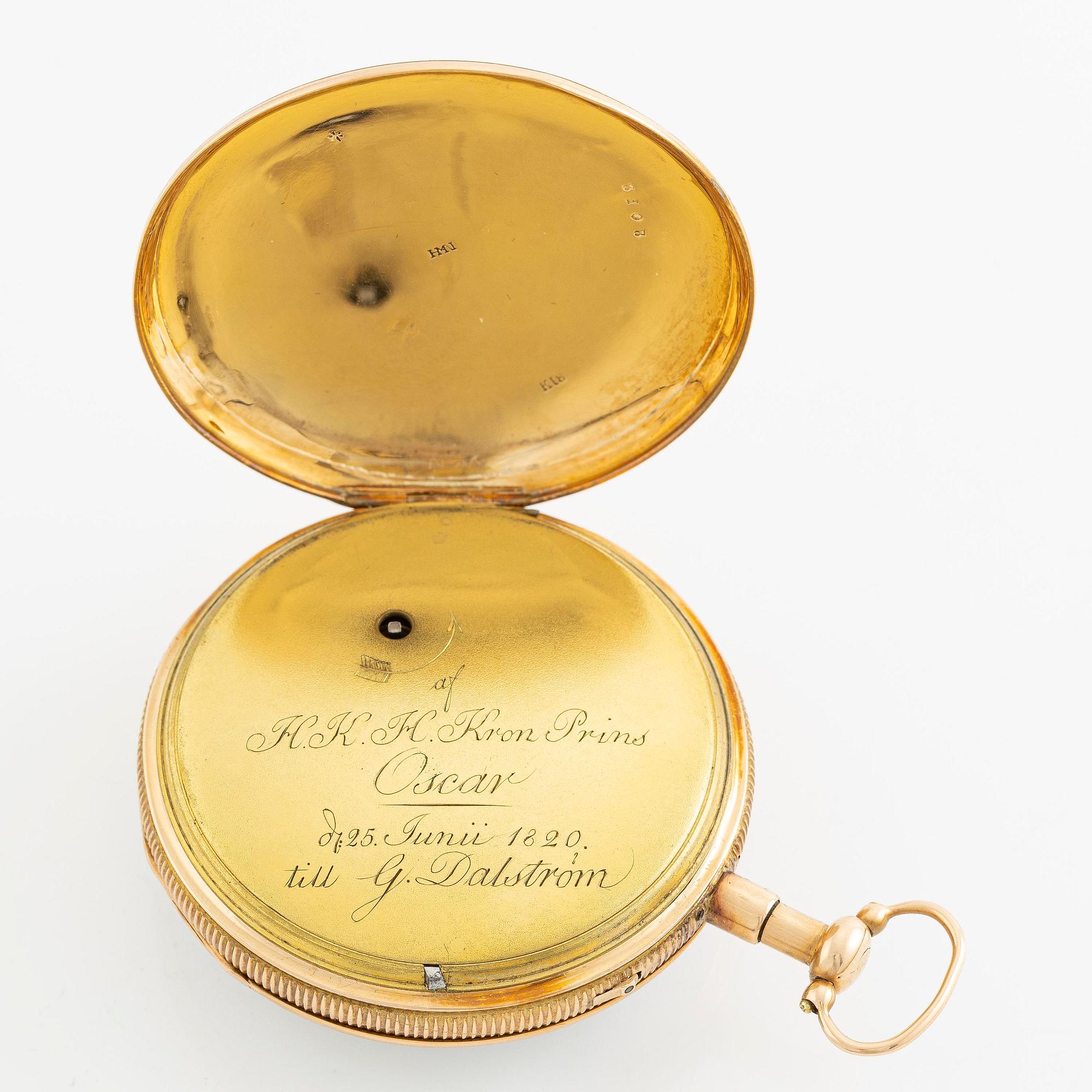 Fickur, repeterur, "Royal Gift", "Jacquemart", ca 1820.