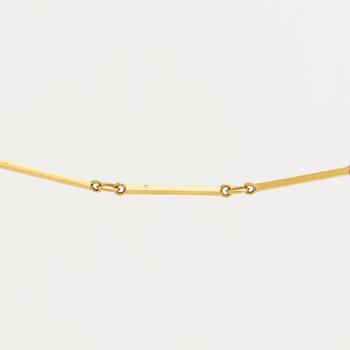 Wiwen Nilsson, collier / pocket watch chain, gold 18K, Lund Sweden 1965.