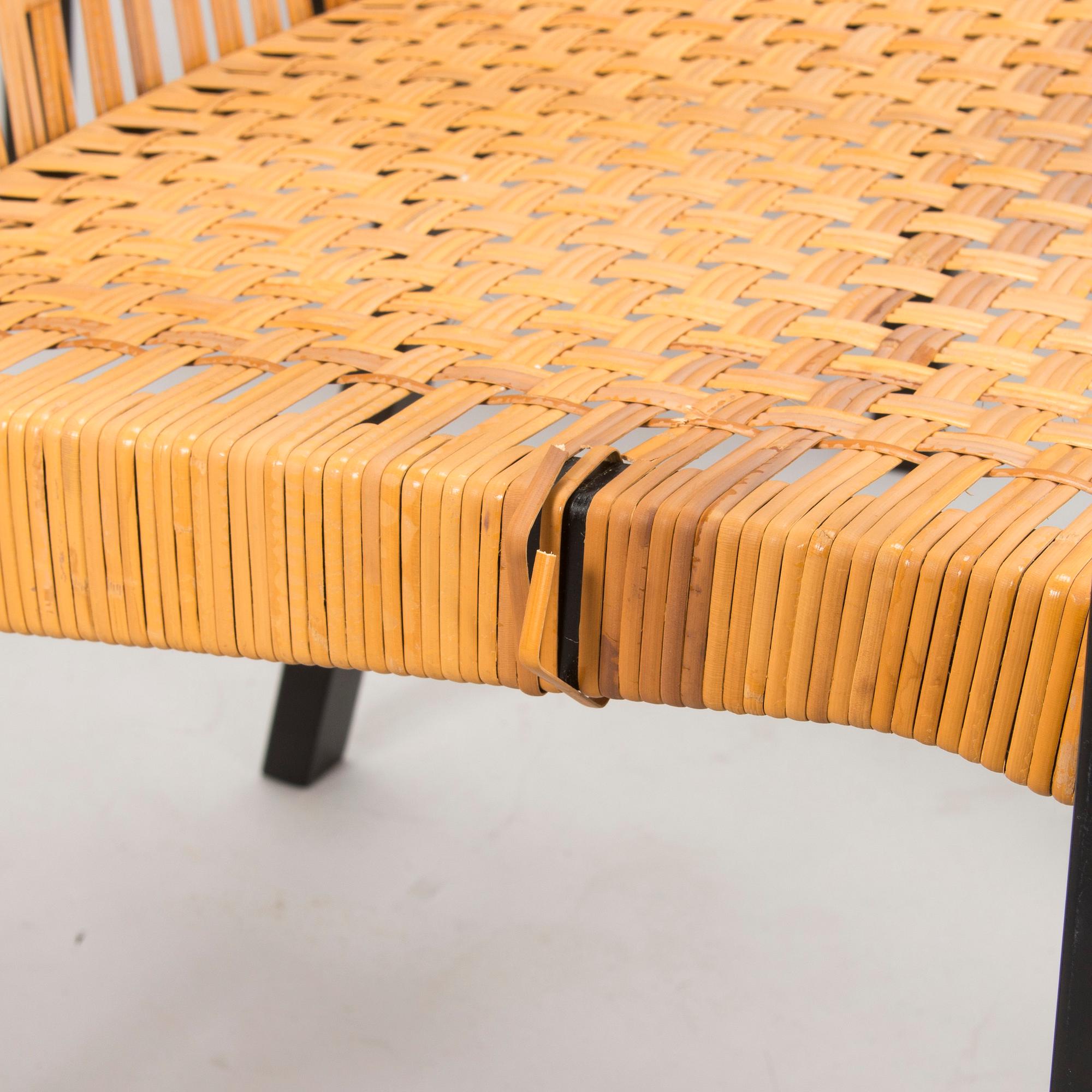 Alvar Aalto, four 1970s '45' armchairs for Artek.