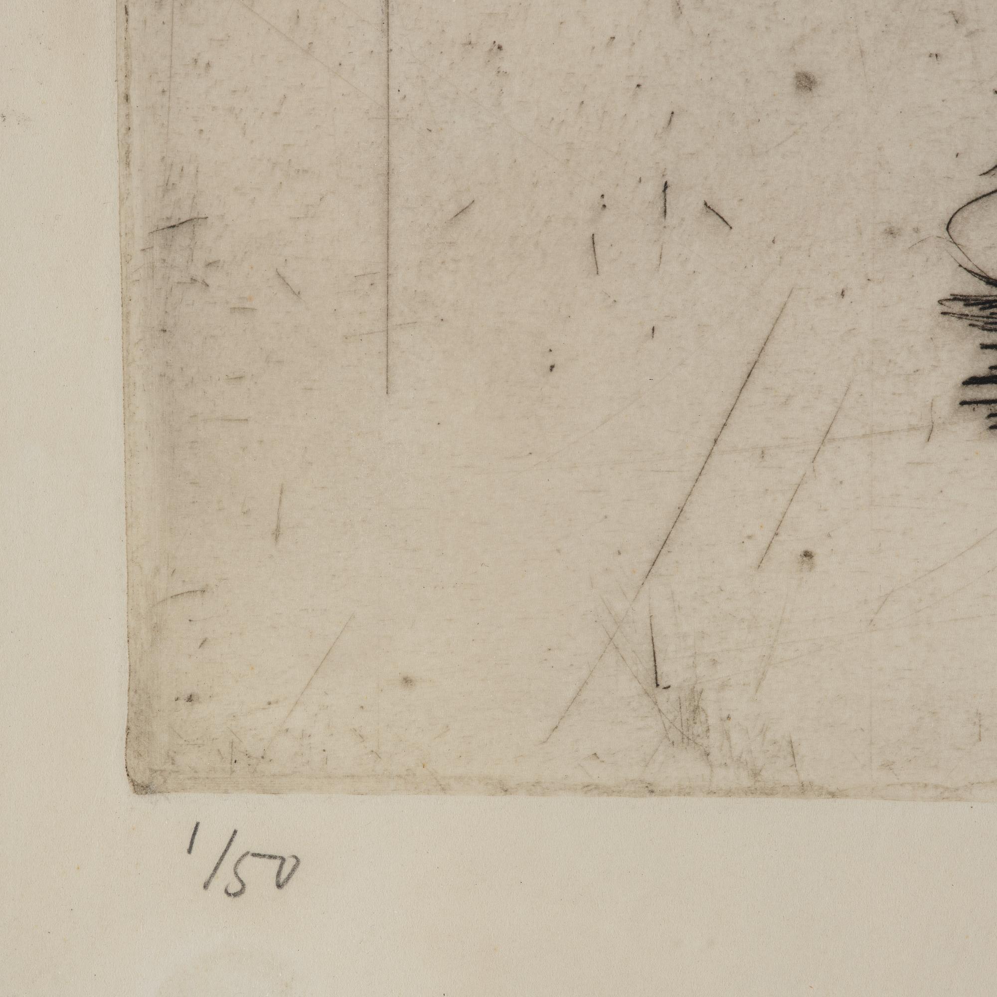 Evert Lundquist, "Man i sol".