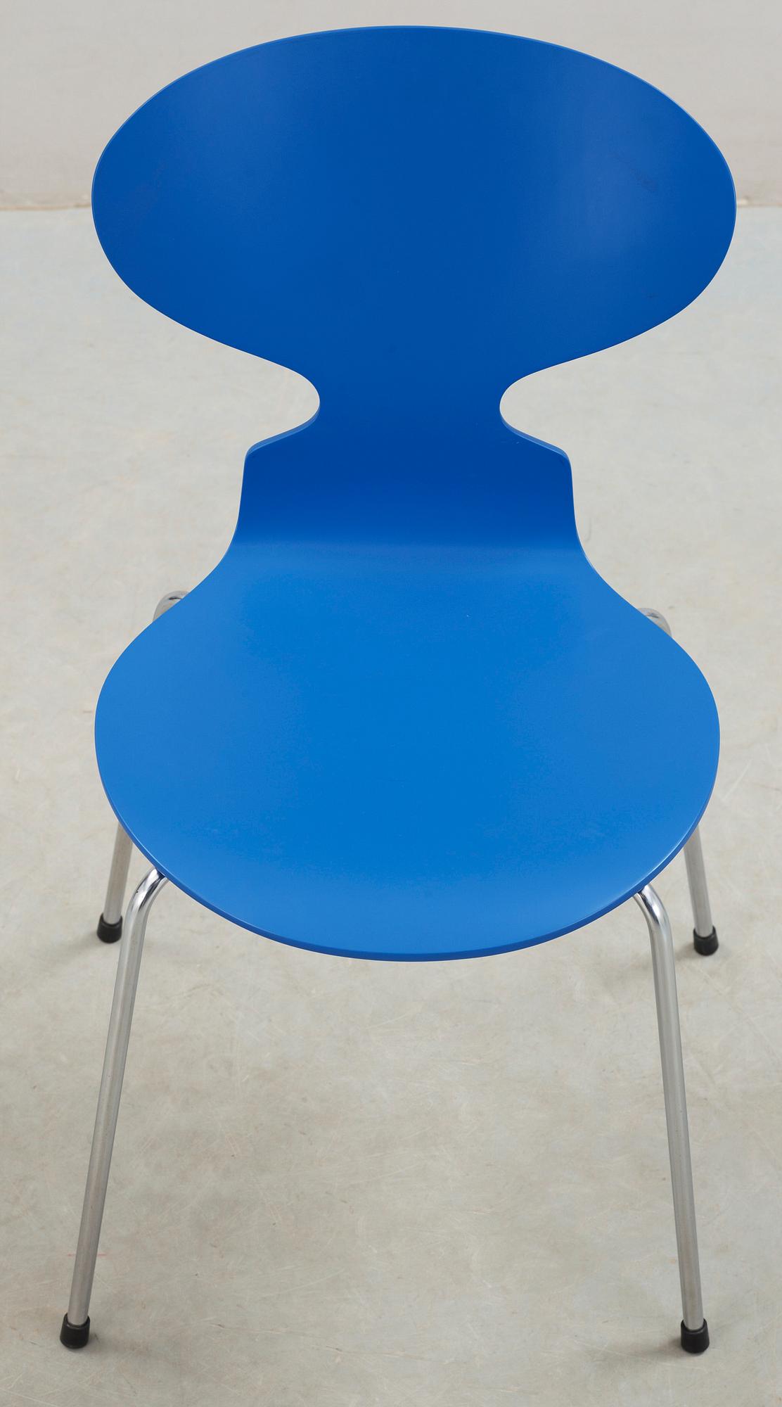 STOL, "Myran", Arne Jacobsen för Fritz Hansen, daterad 1993.