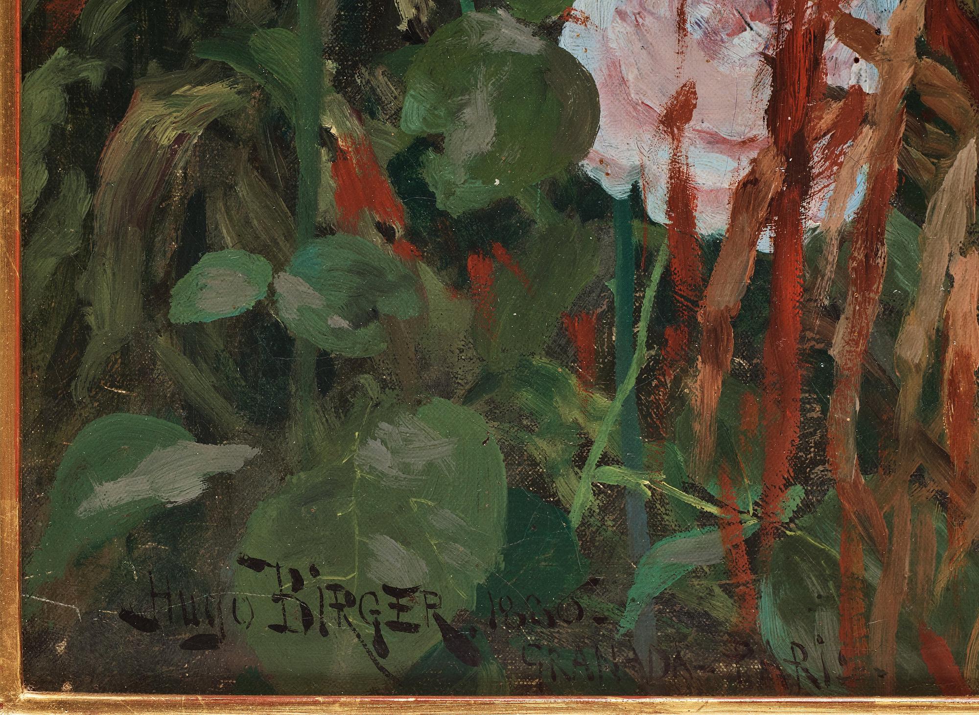 Hugo Birger, "Dansrepetition under Carnavaletid i Granada".